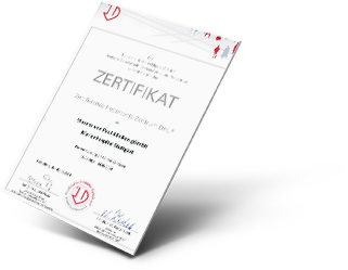 Zertifikat&nbsp;(DHL) Zertifiziertes Hypertonie-Zentrum