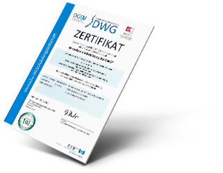 Zertifikat (DWG) Wirbelsäulenzentrum (Cert&nbsp;iQ)