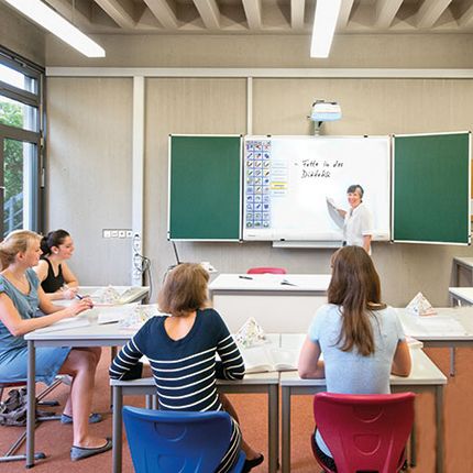 Unterricht in der Diätschule am Marienhospital Stuttgart