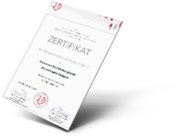 Zertifikat Zertifiziertes Hypertonie-Zentrum DHL am Marienhospital Stuttgart