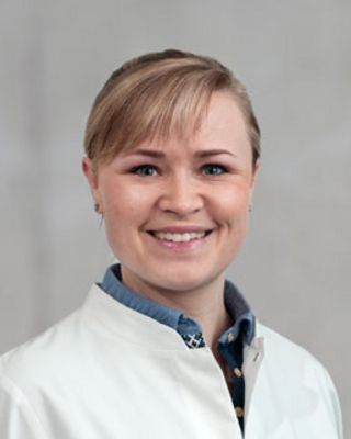 Dr. med. Kathrin Fuchs, Oberärztin der Klinik für Gynäkologie und Geburtshilfe am Marienhospital Stuttgart
