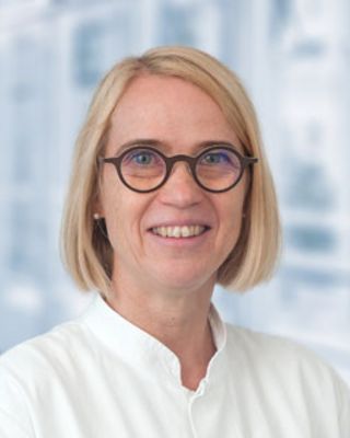 Dr. med. Sabine Ballhause, Oberärztin der Klinik für Diagnostische und Interventionelle Radiologie am Marienhospital Stuttgart