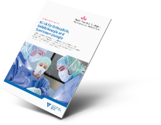 Broschüre Klinik für Orthopädie, Unfallchirurgie und Sporttraumatologie