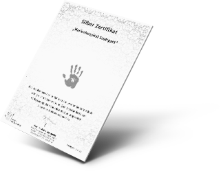 Silber Zertifikat „Aktion Saubere Hände“ für das Marienhospital Stuttgart