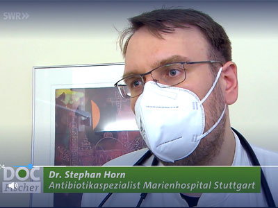 Video der SWR-Sendung Doc Fischer zum Thema „Antibiotika“