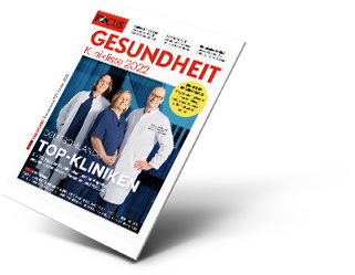 Focus Gesundheit: Klinikliste 2022 mit Deutschlands Top-Kliniken