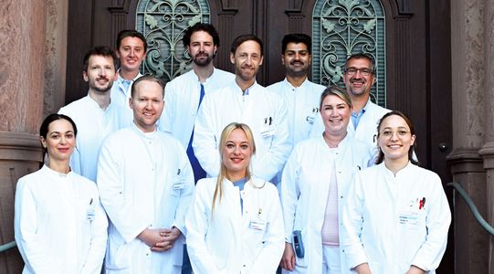 Das ärztliche Team der Klinik für Plastische Gesichtschirurgie am Marienhospital Stuttgart