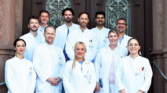 Das ärztliche Team der Klinik für Plastische Gesichtschirurgie am Marienhospital Stuttgart