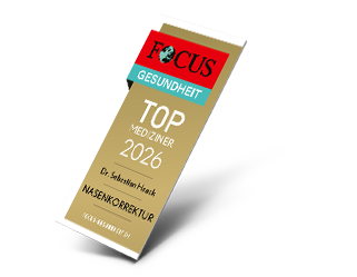 Focus-GesundheitTop Mediziner 2026Dr. med. Sebastian HaackNasenkorrektur
