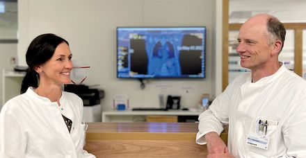 Leiten gemeinsam das Lungenzentrum: Dr. Steffi Zacheja (links) und Dr. Joachim Glockner