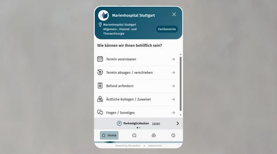 Mithilfe der Online-Rezeption lassen sich Anliegen von Patienten digital erfassen &ndash; schnell, vielseitig und unkompliziert