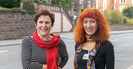 Vertiefte Kooperation: Susanne Lutz (links) und Heike Appich