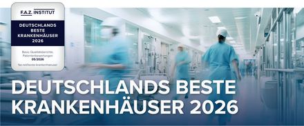 Seit 2018 ermittelt das F.A.Z.-Institut jährlich die besten Krankenhäuser Deutschlands Seit 2018 ermittelt das F.A.Z.-Institut jährlich die besten Krankenhäuser Deutschlands