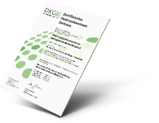 Zertifikat (DKG)Pankreaszentrum Stuttgart(OnkoZert)