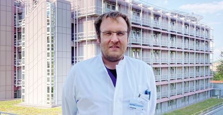 Der Infektiologe des Marienhospitals Stuttgart: Dr. Stephan Horn 