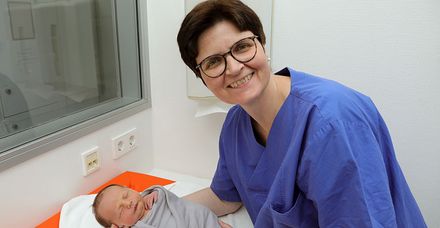 Brigitte Simientkowski leitet die Mutter-Kind-Station im Marienhospital Stuttgart