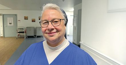 Schwester Patricia Baumann steuert als Case Managerin die Belegung auf der geriatrischen Station 