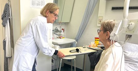 Im Patientenbegleitdienst stehen Ehrenamtliche den Menschen zur Seite, die sich in der f&uuml;r sie ungewohnten Umgebung zurechtfinden m&uuml;ssen