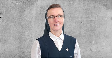 Schwester Sylvia Maria Sch&auml;fer, Krankenhausseelsorgerin im Marienhospital Stuttgart