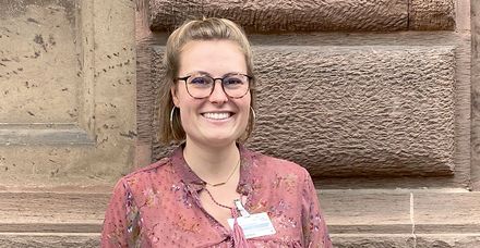 Marie J&ouml;dicke betreut die internationalen Pflegefachkr&auml;fte