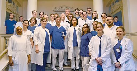 Dem Team der Neurologie geh&ouml;ren unterschiedliche Berufsgruppen an