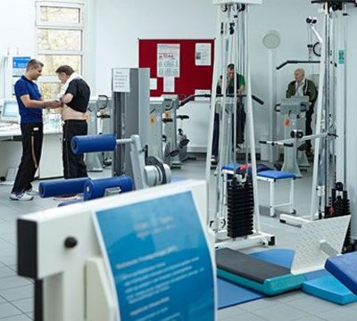 Fitnessraum der Vinzenz Klinik