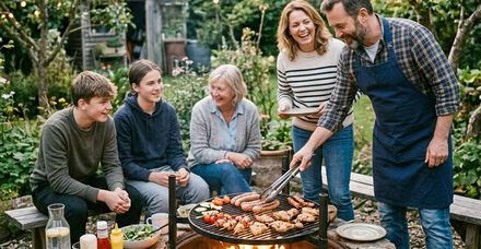 Sicher in die Grillsaison starten &ndash; was bei Verbrennungsgefahr zu tun ist (Bild: KI-generiert)