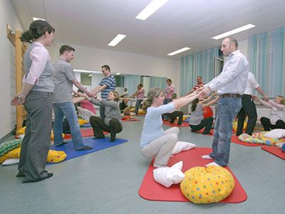 Eltern &uuml;ben verschiedene Geburtspositionen