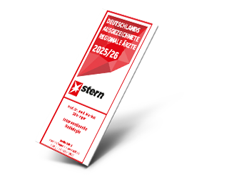 Deutschlands ausgezeichneteregionale Ärzte 2025/26Prof. Dr. med. Markus ZähringerInterventionelle Radiologie(stern)