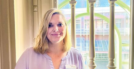 Charlotte Tretter berät Patienten und deren Angehörige individuell zu pflegedienstlichen Sozialleistungen