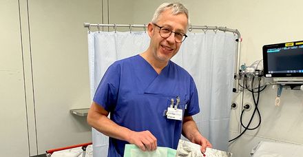 Dr. Matthias Rapp leitet das interdisziplin&auml;re Zentrum f&uuml;r Schwerbrandverletzte