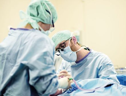 Am Marienhospital werden plastische Nasenoperationen bereits seit 77 Jahren vorgenommen (Bild: Matthias Widera)