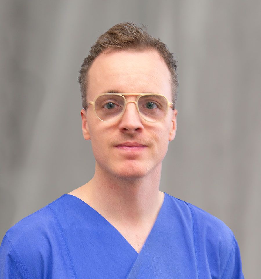 Dr. med. Daniel Gelfert, Ansprechpartner im Sprecherkreis der Assistenzärzte am Marienhospital Stuttgart