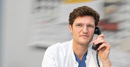 Der Rheumatologe Dr. Johannes Pflugfelder 
