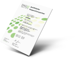 Zertifikat (OnkoZert) als Kooperationspartner des Onkologischen Zentrums Stuttgart am Marienhospital