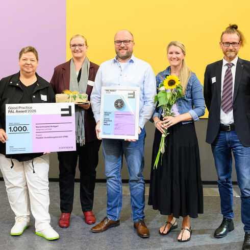Praxisanleiter-Projekt ausgezeichnet; Bild FHV/Rhomberg
