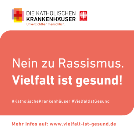 Kampagne der katholischen Krankenhäuser „Vielfalt ist gesund“