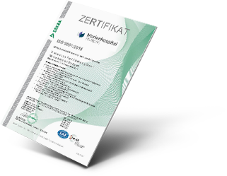 Zertifikat (Dekra)QualitätsmanagementsystemISO 9001:2015