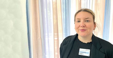 Lisa-Marie Niederastroth führt als Pflegebereichsleiterin ein Team von rund 50 Pflegefachkräften