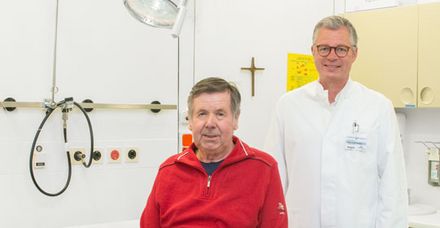 Professor Schäffer und sein Patient mit seltener Diagnose