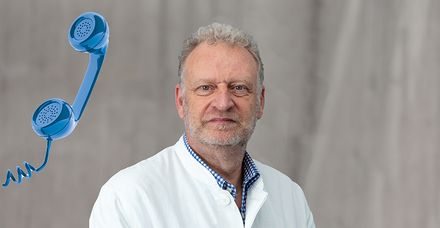 Dr. Thomas G&uuml;the beantwortete Anruferfragen rund um das Thema Herzkrankheiten