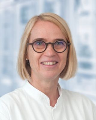 Dr. med. Sabine Ballhause, Oberärztin der Klinik für Diagnostische und Interventionelle Radiologie am Marienhospital Stuttgart