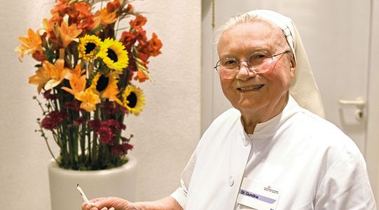 Mit 90 Jahren blickt Schwester Gundina Bopp auf ein erf&uuml;lltes Leben zur&uuml;ck