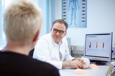 Beratung zur rekonstruktiven Brustchirurgie im Marienhospital Stuttgart