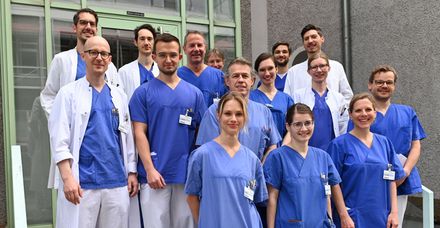 Das ärztliche Team der Klinik für Hals-Nasen-Ohren-Heilkunde, Kopf- und Halschirurgie am Marienhospital Stuttgart