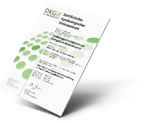 Zertifikat (DKG)Gyn&auml;kologisches Krebszentrum(OnkoZert)