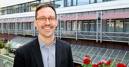 Philipp Schmitz ist seit April 2025 für die Unternehmenskultur im Marienhospital Stuttgart zuständig Philipp Schmitz ist seit April 2025 für die Unternehmenskultur im Marienhospital Stuttgart zuständig